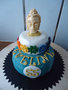 Boeddah en Chakra taart